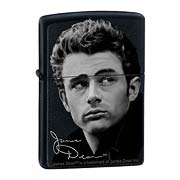 James Dean Not Forgotten Black Matte Zippo Lighter